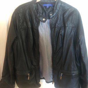 NWT Apt. 9 imitation leather jacket Size M